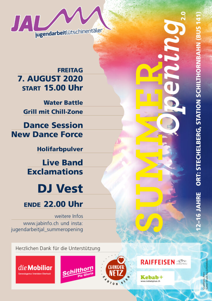 Summer-Opening Jugendarbeit